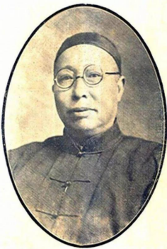 胡元倓(1872-1940,湖南湘潭人,字子靖,号耐庵,明德大学创办者,清代末